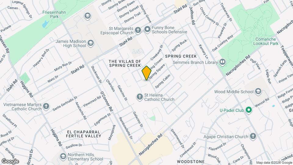 5727 Spring Height Map and Location Details