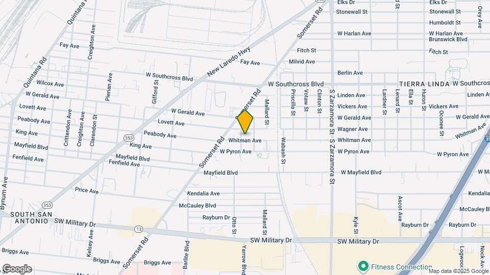 1519 Whitman Ave Map and Location Details