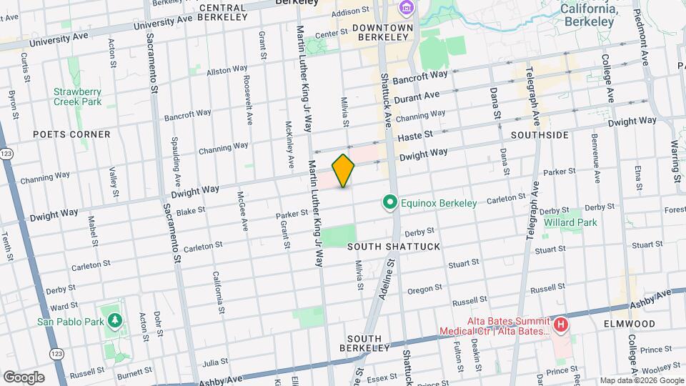 1936 Blake St Map and Location Details