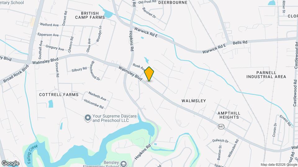 3800 Walmsley Blvd Map and Location Details