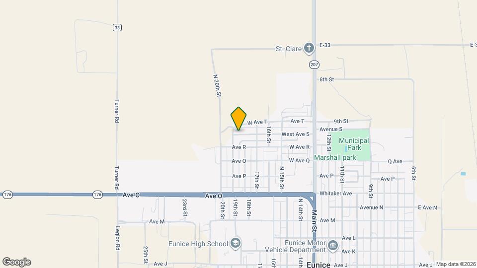 1805 West Ave S Map and Location Details