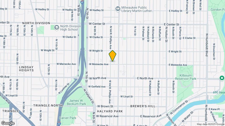 322-340 W Meinecke Ave Mapa y Detalles de la Ubicación