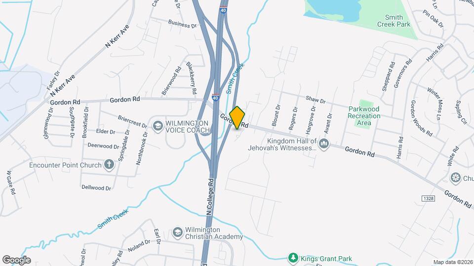 4618 Gordon Rd Map and Location Details