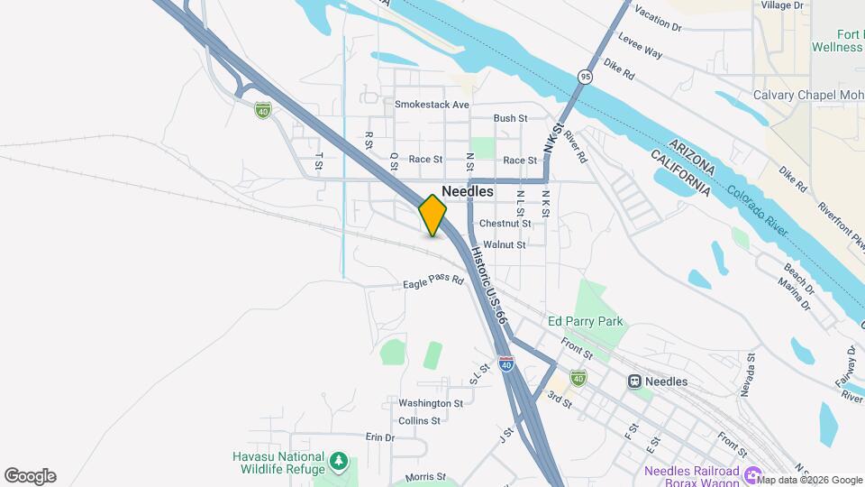 503 California Ave Map and Location Details