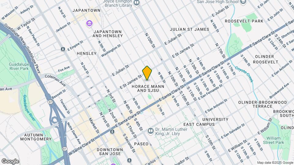 142 N 7th St Map and Location Details