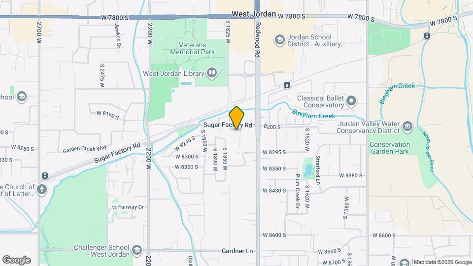 8228 S 1750 W Map and Location Details