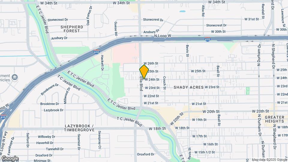 1630 W 24th St Map and Location Details