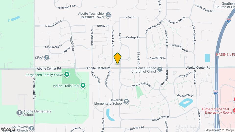 4126 Turf Ln Map and Location Details