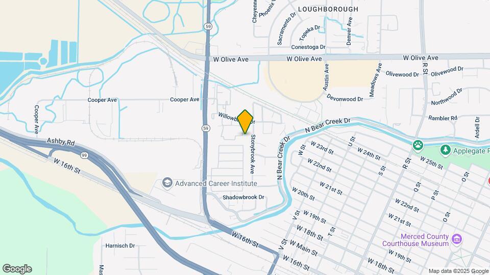 1654 Willowbrook Dr Map and Location Details