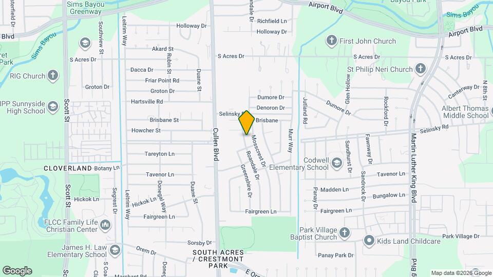 11411 Roandale Dr Map and Location Details