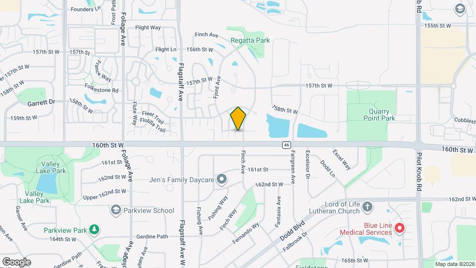 15952 Finch Ln Map and Location Details