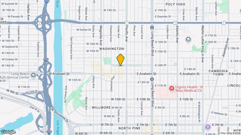 244 W 14th St Map and Location Details