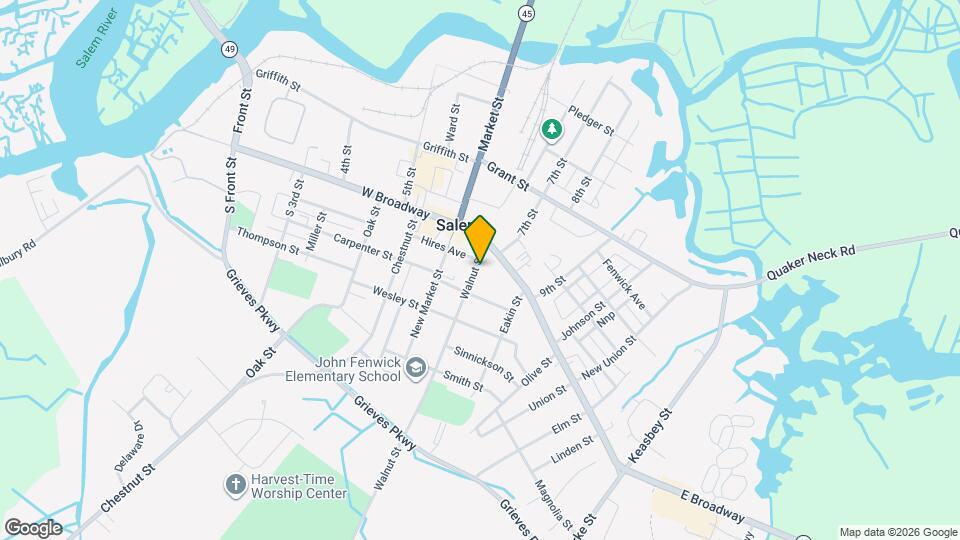 4 Walnut St Map and Location Details