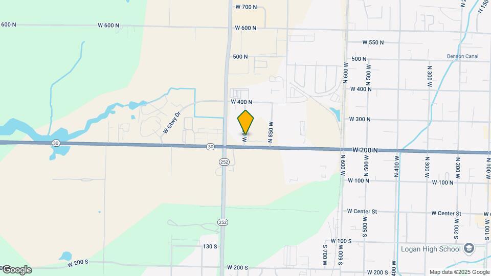 411 W 950 N Map and Location Details