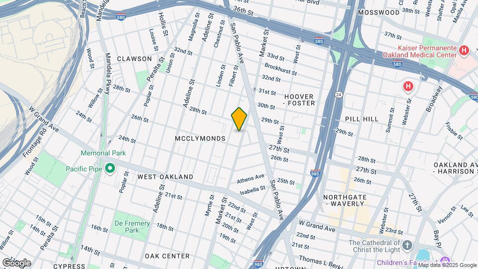 2643 Market St Map and Location Details