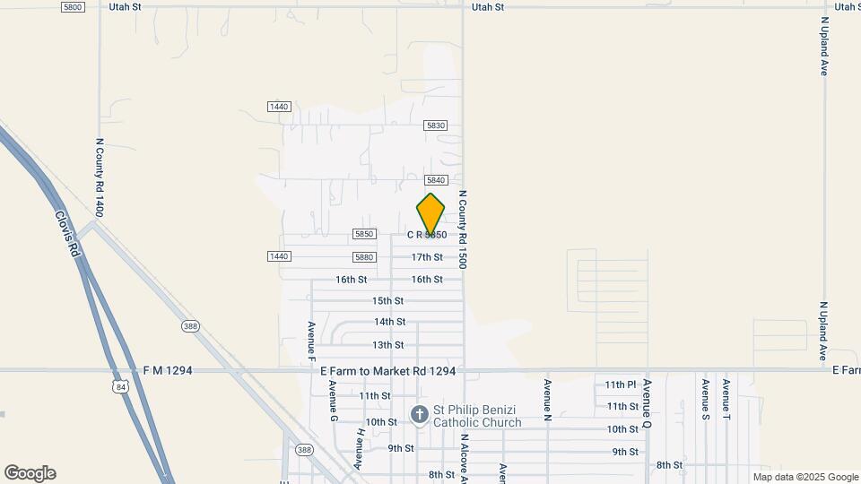 7913 County Rd 5850 Map and Location Details