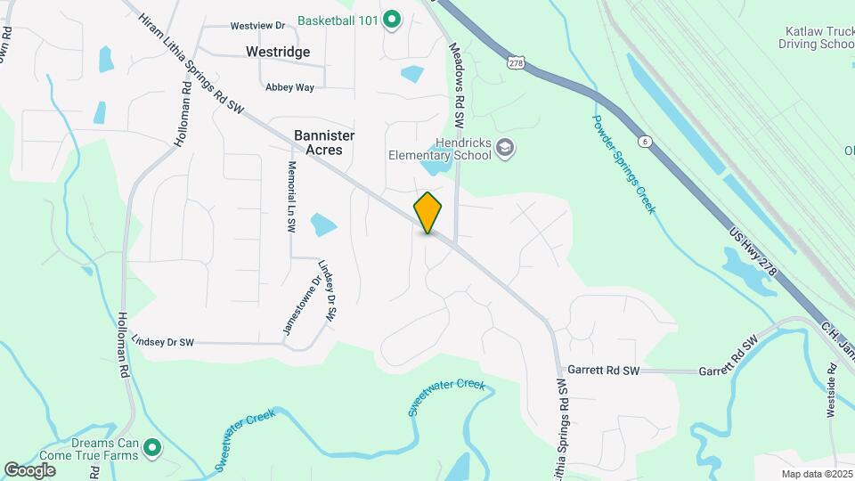 5301 Sweetsprings Ln SW Map and Location Details