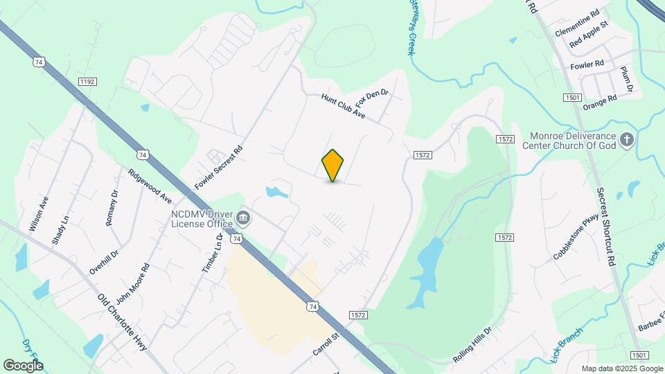 2113 Fox Hunt Dr Map and Location Details