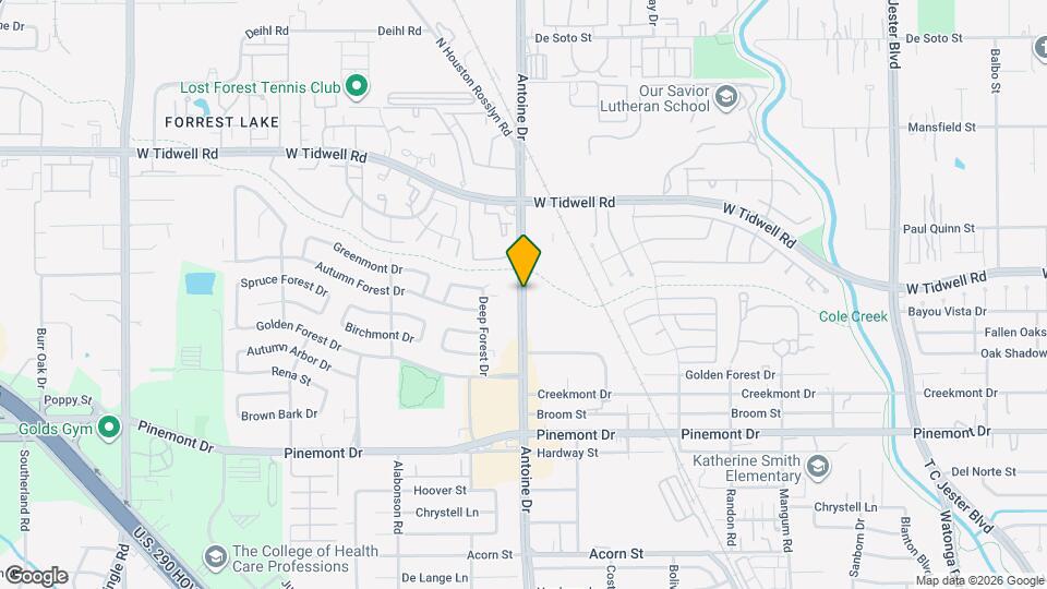 Oak Glen Apts. Map and Location Details