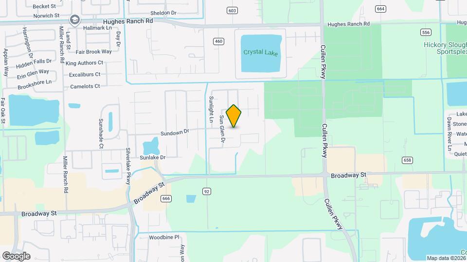 9002 Sundown Dr Map and Location Details