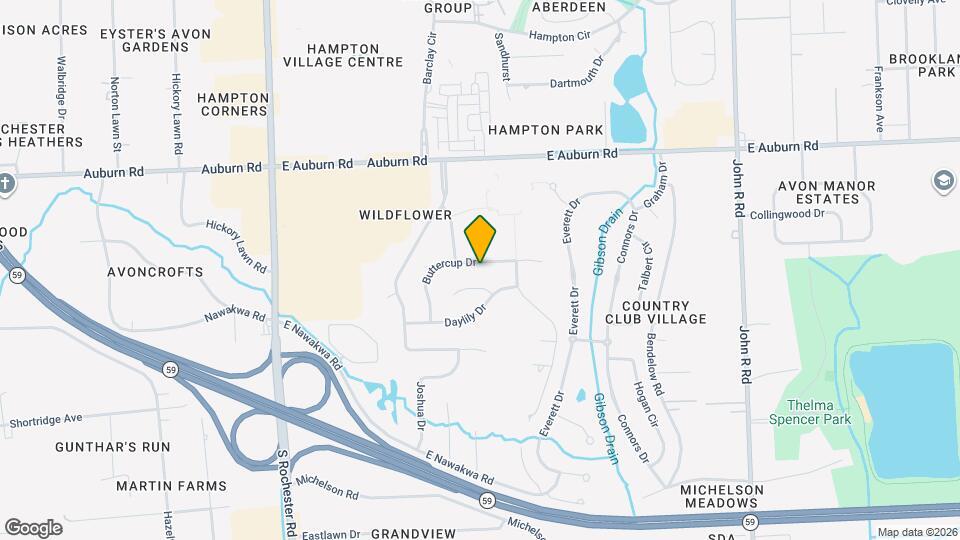 492 Buttercup Dr Map and Location Details