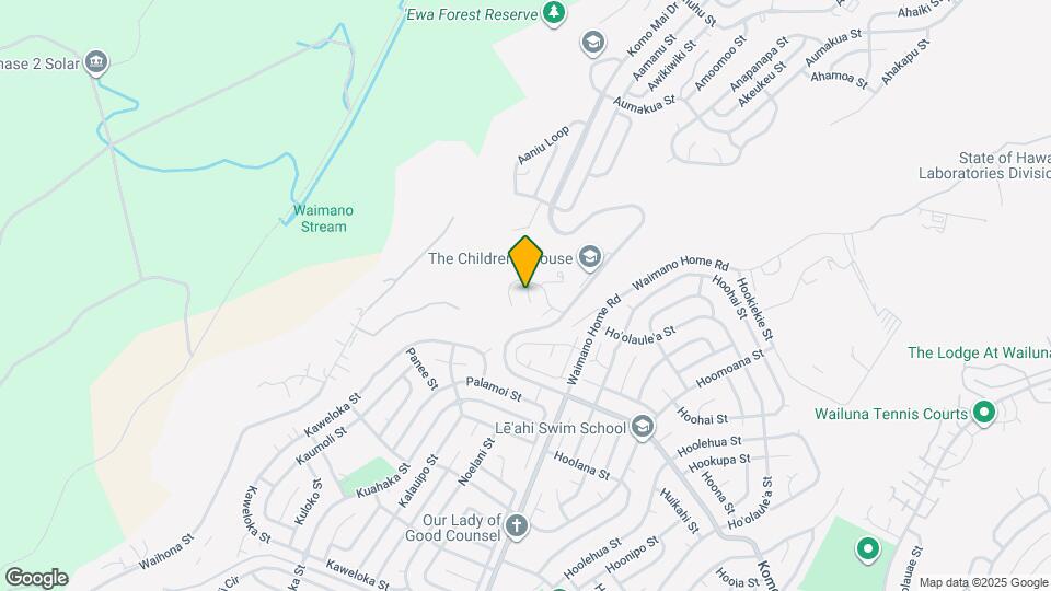 1786A Lanikeha Way Map and Location Details