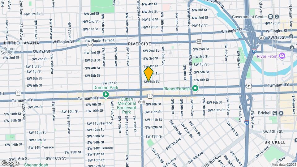 1128 SW 6th St Map and Location Details