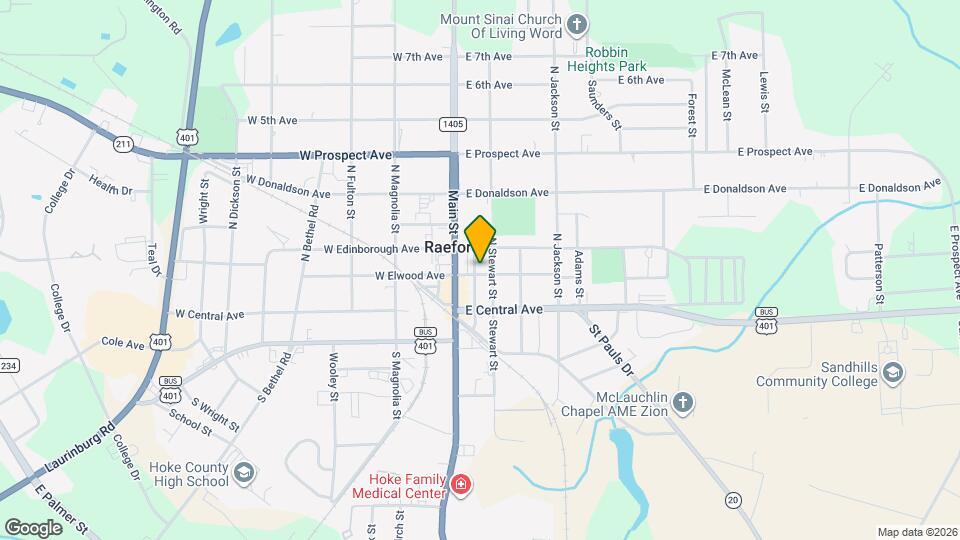 200 Woodcrest Jones Dr Map and Location Details