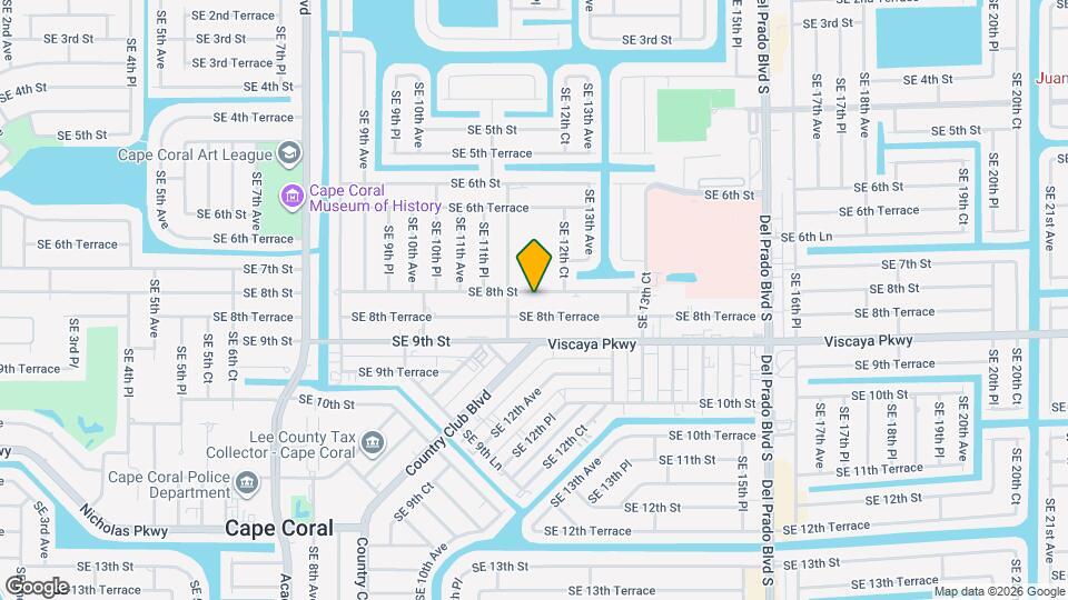 1214 SE 8th St Map and Location Details