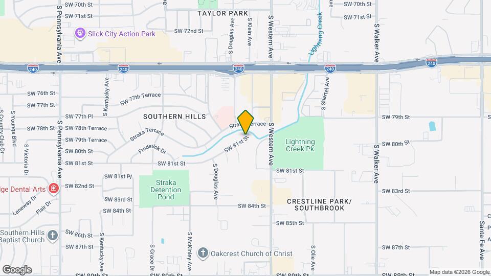 1015 SW 81st St Map and Location Details