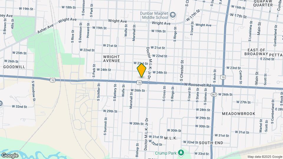 1516 W Roosevelt Rd Map and Location Details