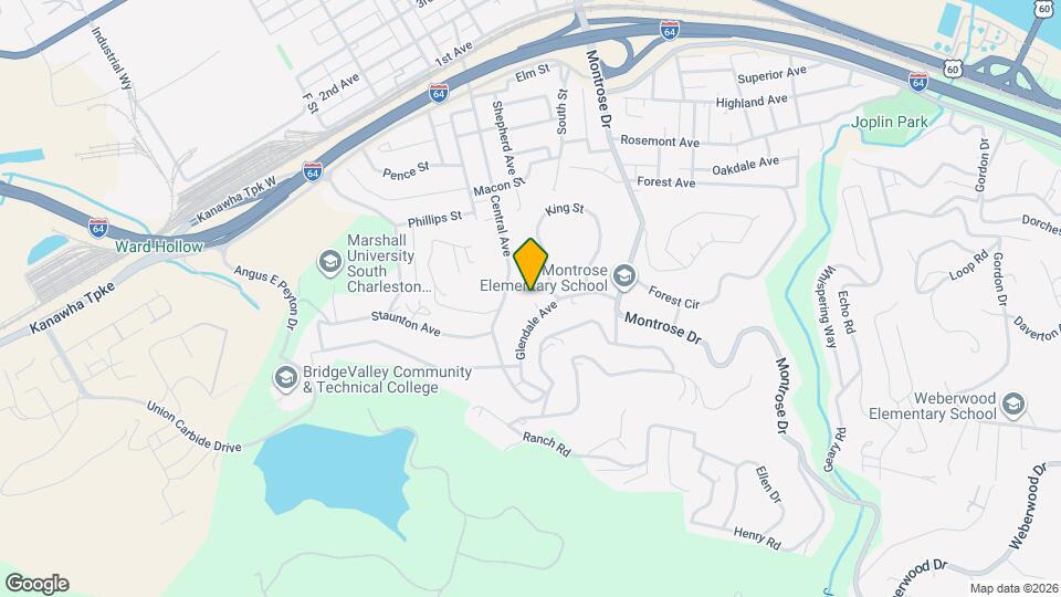 827 Glendale Ave, Unit C Mapa y Detalles de la Ubicación