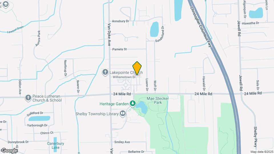 8425 Williamstown Dr Map and Location Details