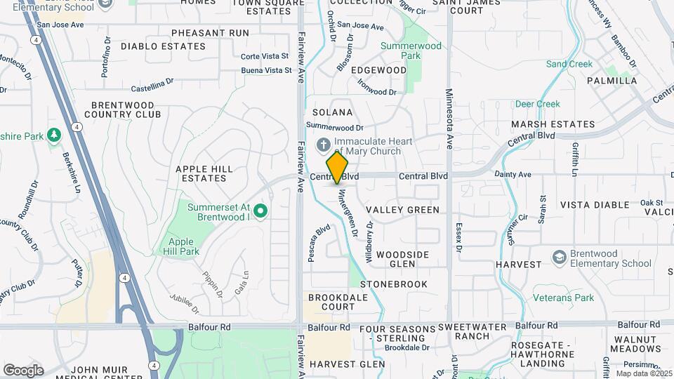 1380 Mandarin Ct Map and Location Details