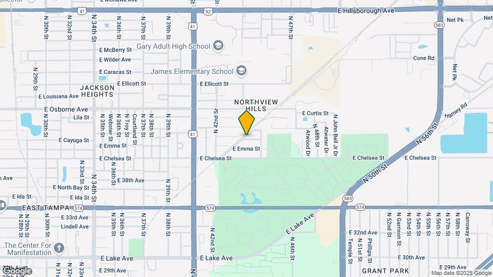 4236 E Cayuga St Map and Location Details