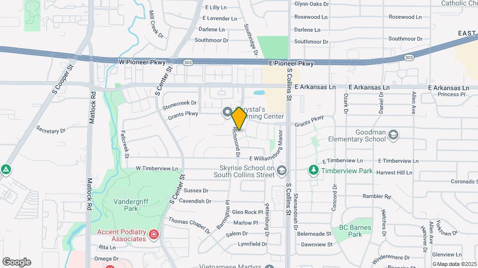 2513 Richmond Dr Mapa y Detalles de la Ubicación