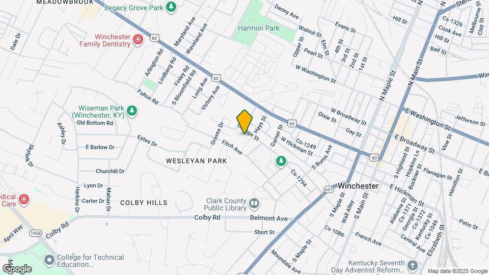 COMING SOON--The Lofts at Winchester Mapa y Detalles de la Ubicación
