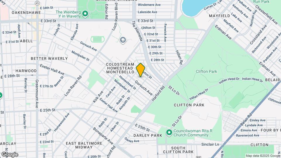 1641 Carswell St Map and Location Details