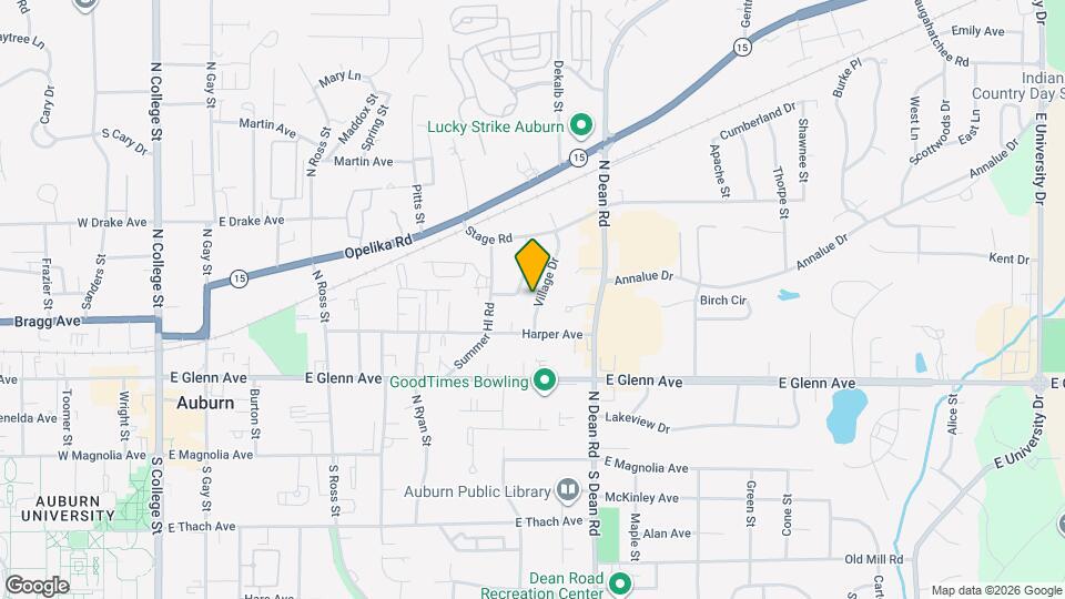 321 Village Dr Map and Location Details