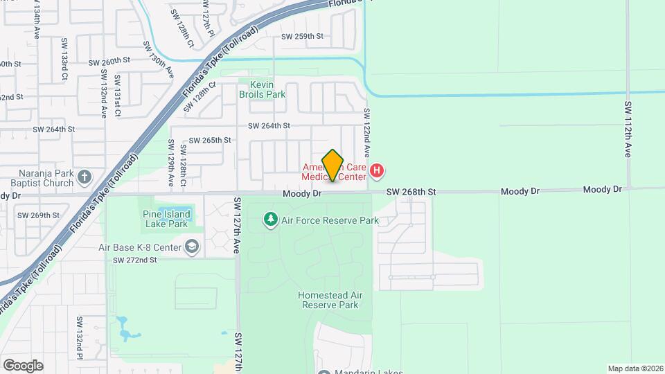 12321 SW 268th St Map and Location Details