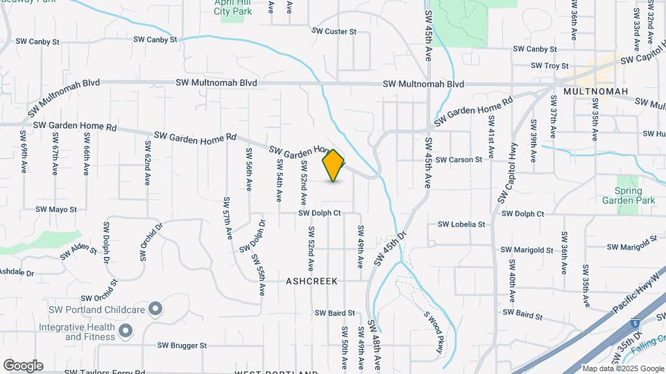 5062 SW Freeman Ct Map and Location Details
