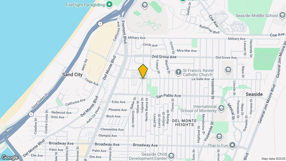 San Pablo Terrace Apartments Map and Location Details