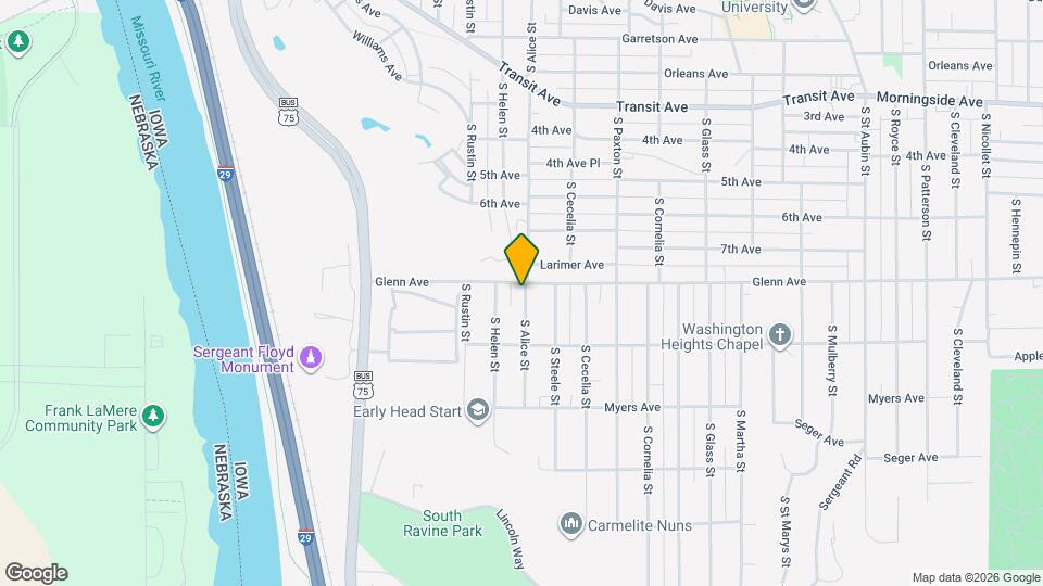 3018 Glenn Ave Map and Location Details