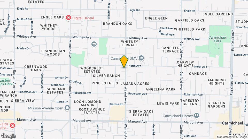 5045 Sparrow Ct Map and Location Details