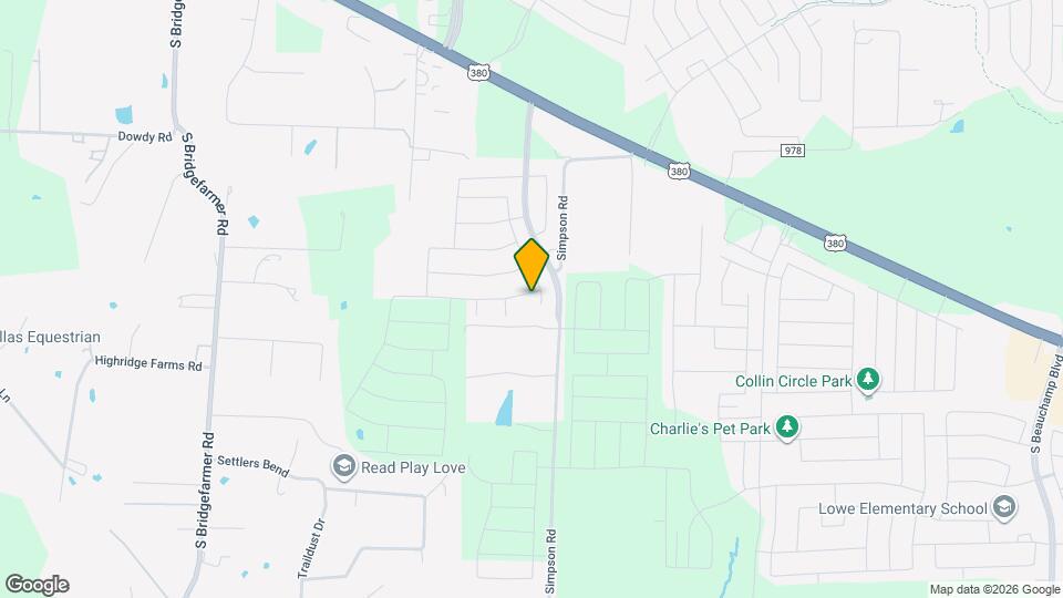 811 Martell Rd Mapa y Detalles de la Ubicación