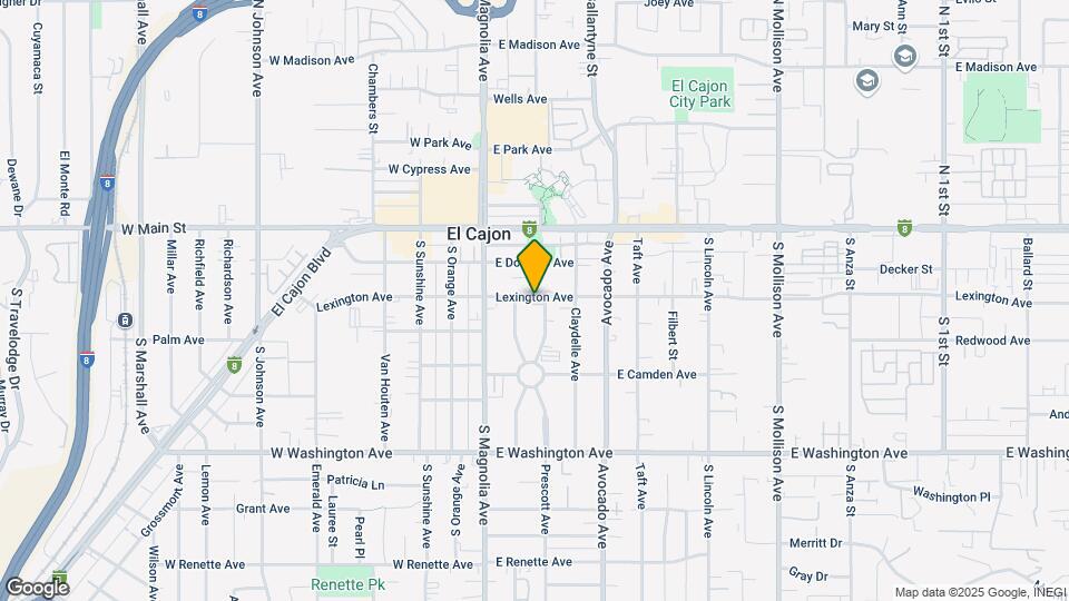 235 E Lexington Ave Map and Location Details