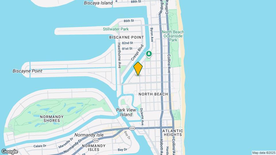 7740 Dickens Ave Map and Location Details