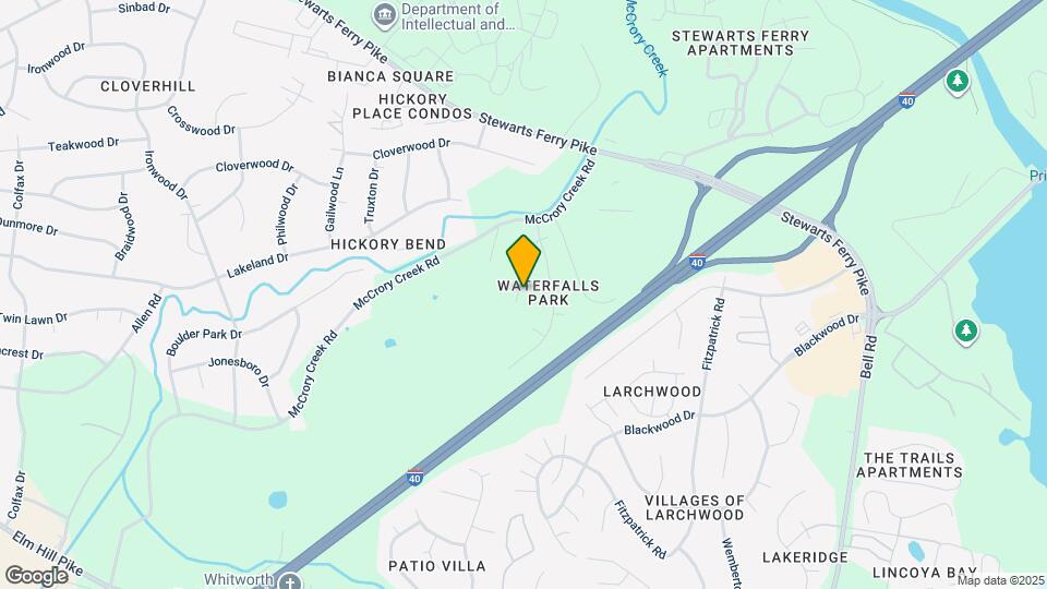 3307 Falls Creek Dr Map and Location Details