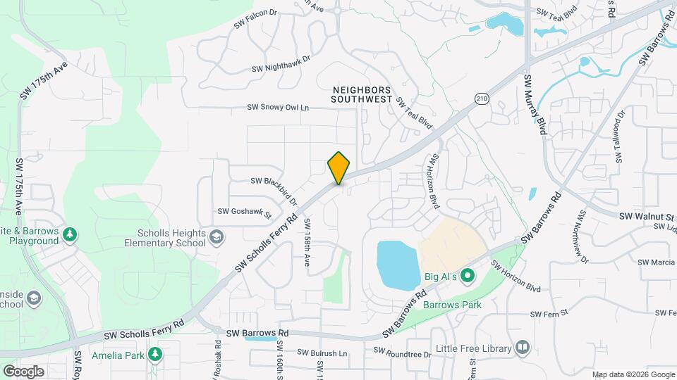 12025 SW Winterhawk Ln Map and Location Details