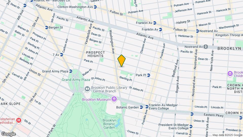 461 Park Place Map and Location Details